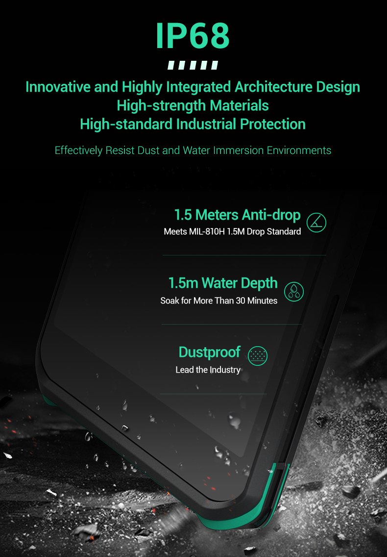 Rugged 5G mobile computer for logistics