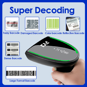 Fast-Charging Barcode Scanner