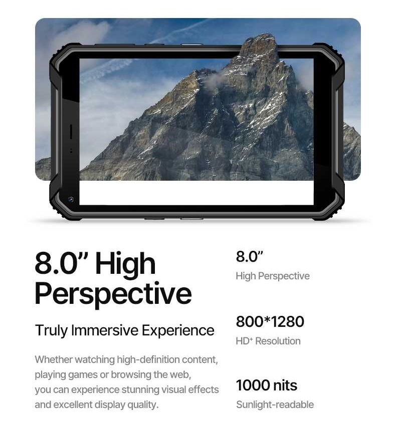 8.0 Inch Immersive Display