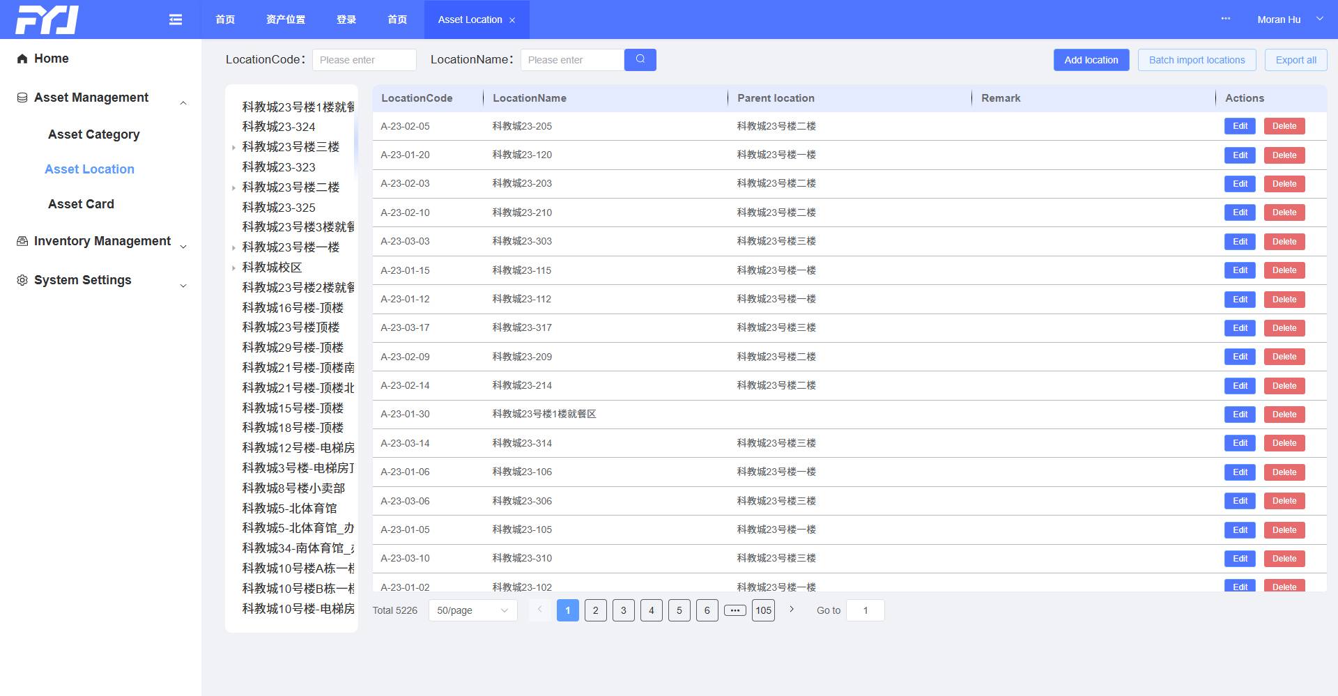 Passive IoT asset tracking showing battery-free real-time location system on industrial equipment.