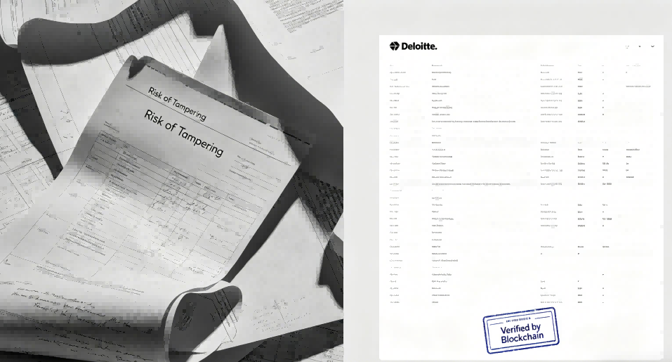 Comparison chart showing the benefit of a fast fixed asset tracking system for financial audit compliance.