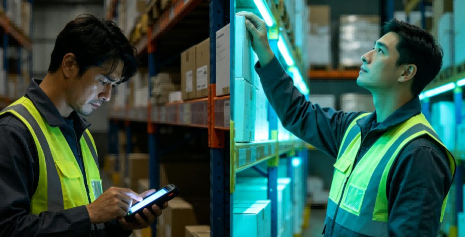 Cómo superar la fatiga del "Traslado de la Pantalla al Estante": ¿Por qué las etiquetas visuales y acústicas multicolor son el futuro de la preparación de pedidos en el comercio electrónico?