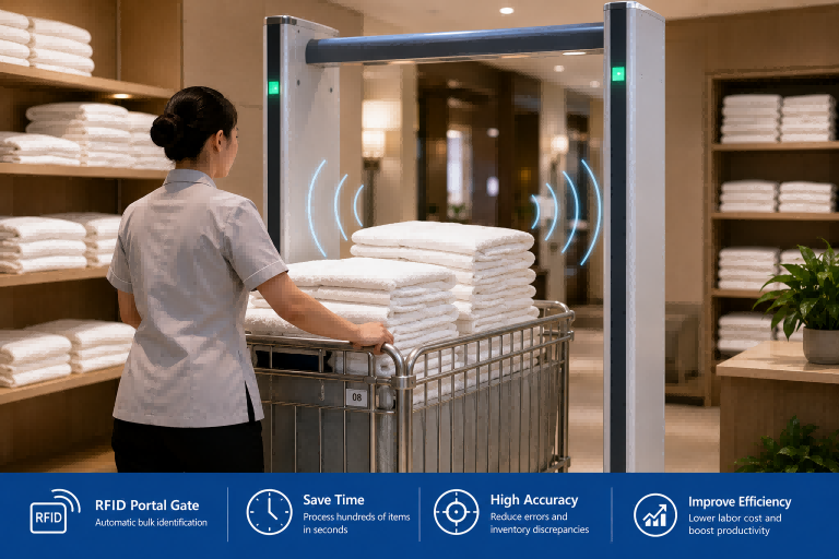 ¿Cómo reduce el seguimiento de la ropa de cama mediante RFID las pérdidas en los hoteles hasta en un 90%?